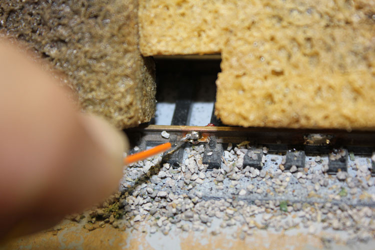 Tug soldered lead to be sure it is strong mechanically.